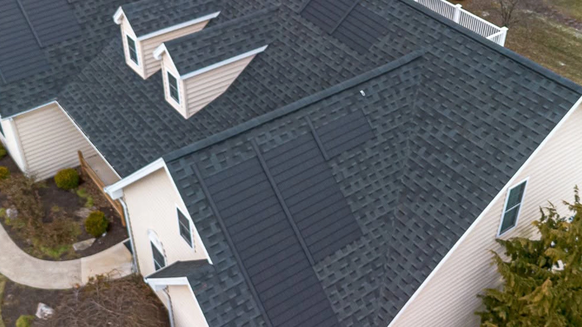 Finished roofing project