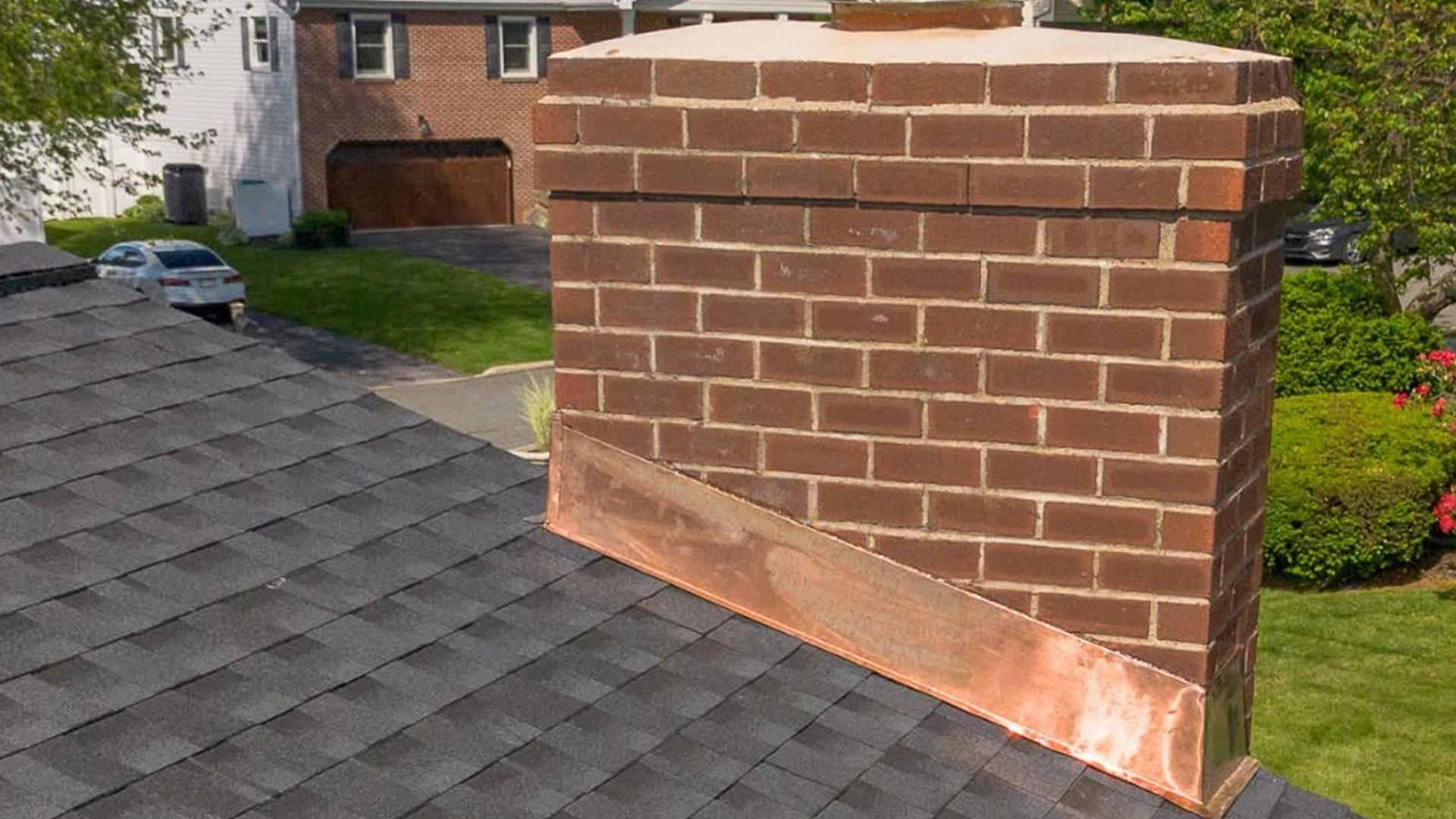 Finished roofing project