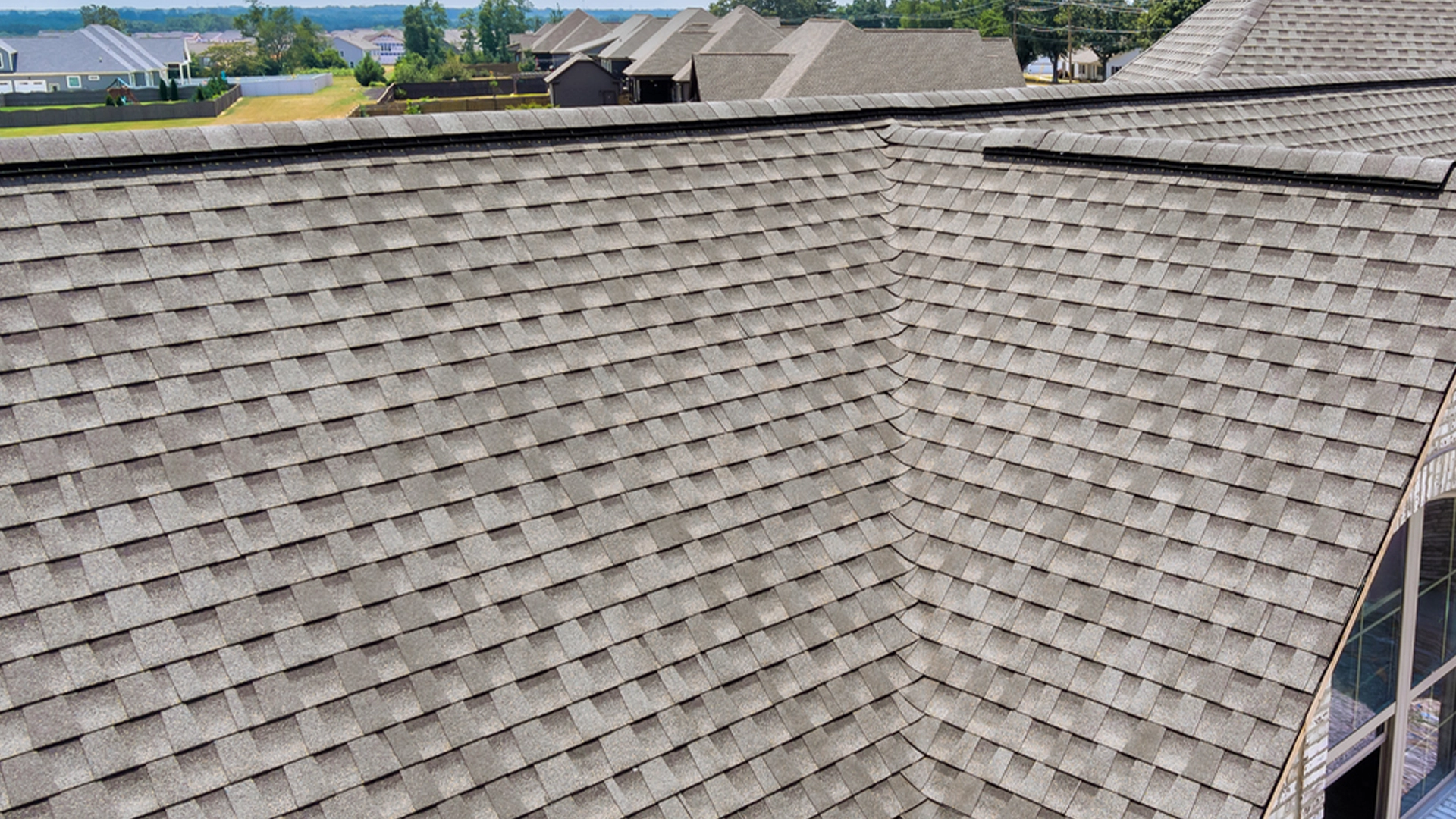 Shingle roof