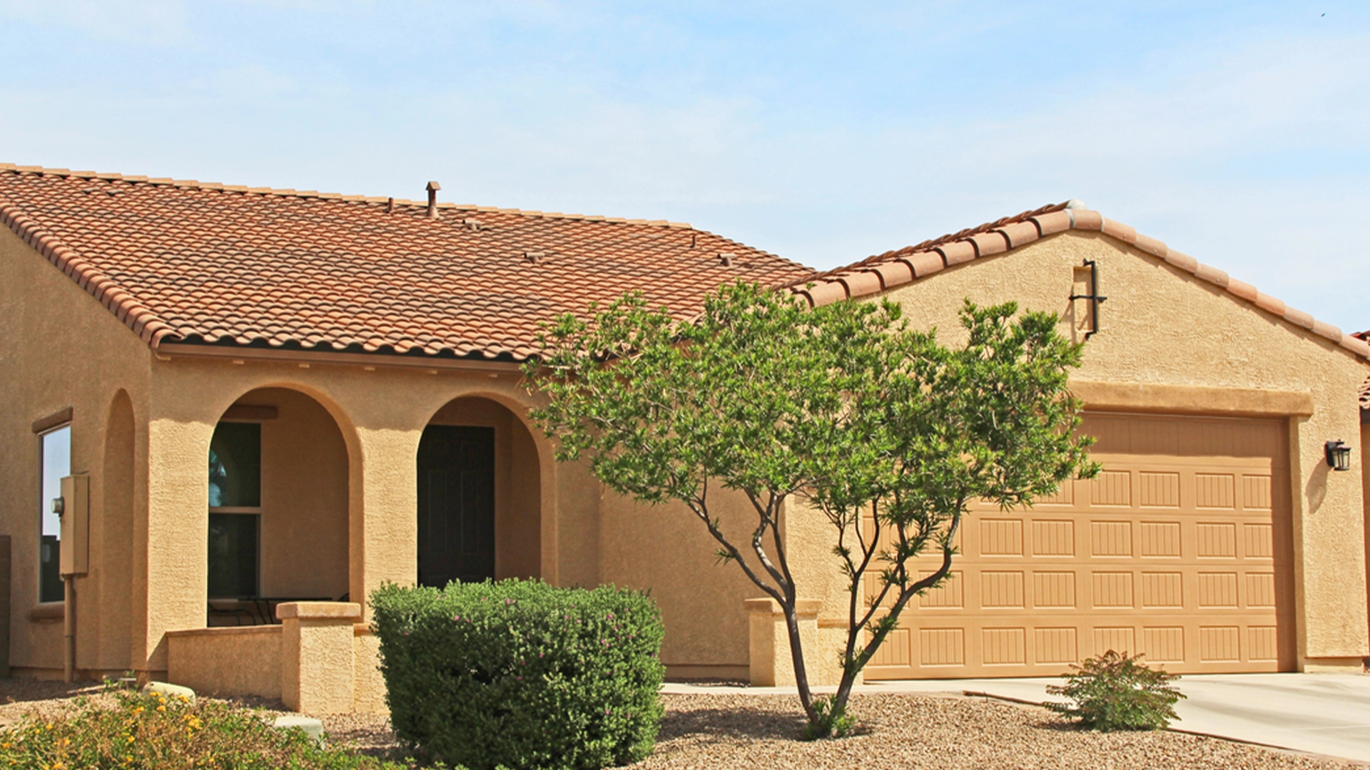 Tile roof
